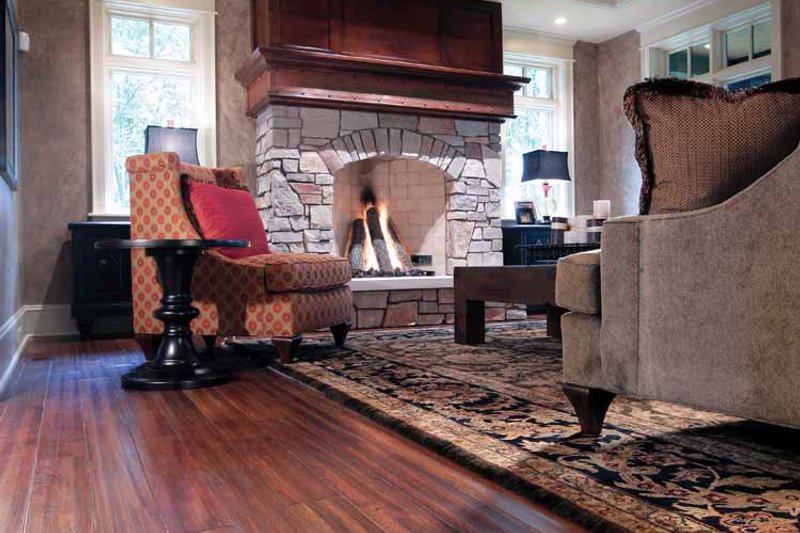 House Design - Interior - Family Room 1 for Craftsman House Plan #928-32 - 4 bed, 3.5 bath