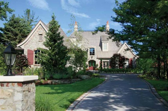 Exterior - Front Elevation 4 for Country House Plan #928-166 - 3 bed, 4 bath