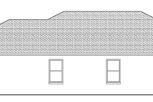 Exterior - Other Elevation for Mediterranean House Plan #1058-93 - 3 bed, 2 bath