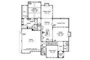 European Style House Plan - 4 Beds 3.5 Baths 3283 Sq/Ft Plan #927-496 