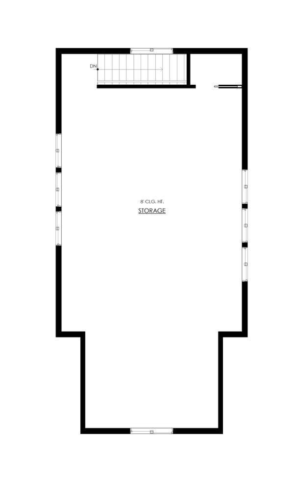 Home Plan - Farmhouse Floor Plan - Upper Floor Plan #1114-48
