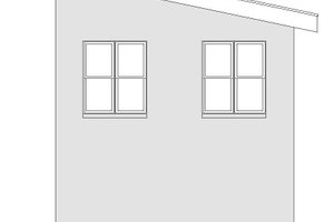 Exterior - Other Elevation 1 for Contemporary House Plan #932-50, 0 bath