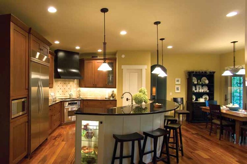Home Plan - Interior - Kitchen for Prairie House Plan #928-50 - 3 bed, 2 bath