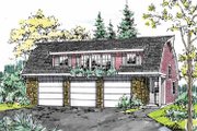 Colonial Style House Plan - 2 Beds 1 Baths 1974 Sq/Ft Plan #315-126 