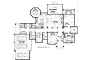 Craftsman Style House Plan - 4 Beds 3.5 Baths 3878 Sq/Ft Plan #928-184 