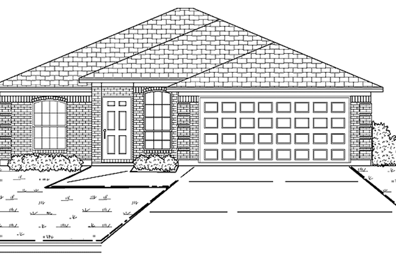 Home Plan - Traditional Exterior - Front Elevation Plan #84-680