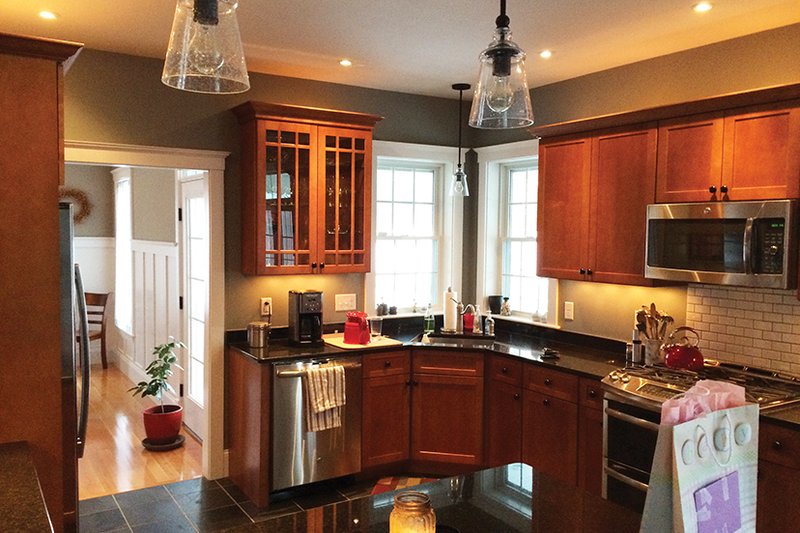 Architectural House Design - Interior - Kitchen for Country House Plan #429-258 - 4 bed, 3.5 bath