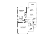 Ranch Style House Plan - 3 Beds 2.5 Baths 2238 Sq/Ft Plan #132-540 Floor 