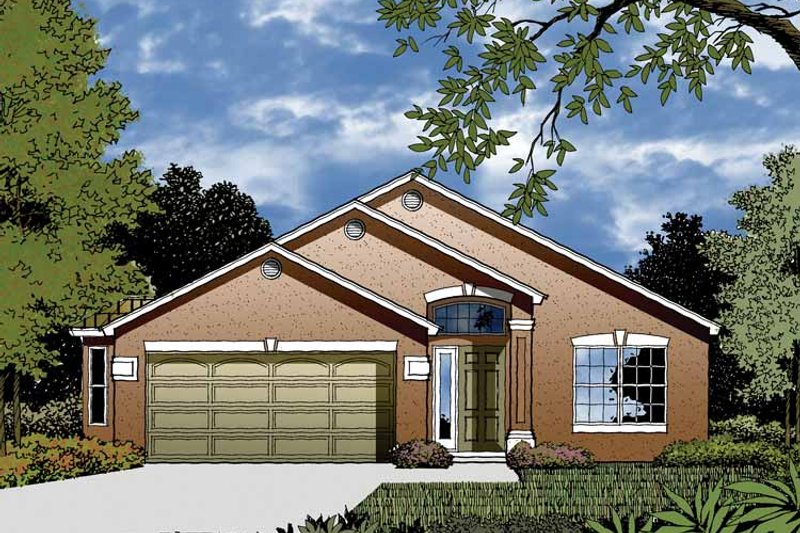 Home Plan - Contemporary Exterior - Front Elevation Plan #1015-28