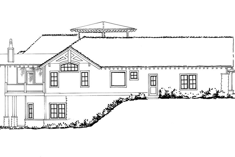 Home Plan - Exterior - Other Elevation 1 for Ranch House Plan #942-31 - 3 bed, 3.5 bath
