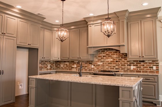 Interior - Kitchen for European House Plan #430-142 - 4 bed, 2.5 bath