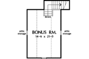 European Style House Plan - 3 Beds 2 Baths 1580 Sq/Ft Plan #929-681 