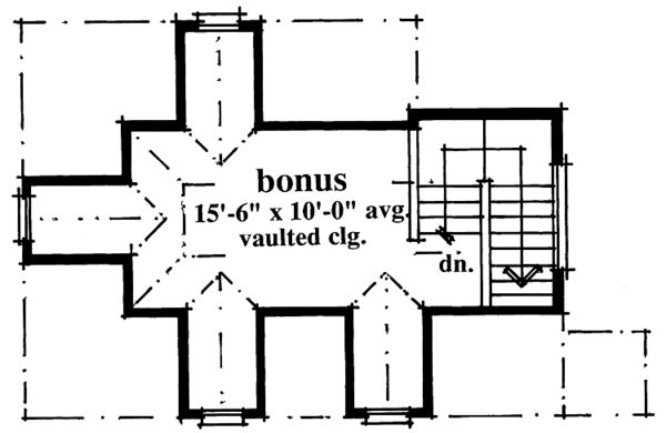 Home Plan - Country Floor Plan - Upper Floor Plan #930-83