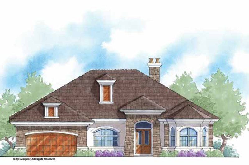 Dream House Plan - Country Exterior - Front Elevation Plan #938-50