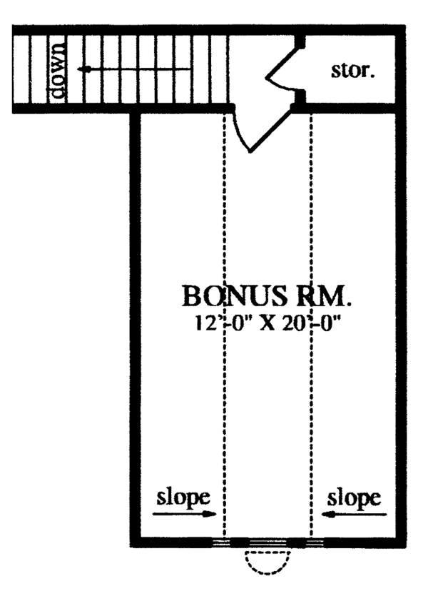 Home Plan - Country Floor Plan - Other Floor Plan #42-411