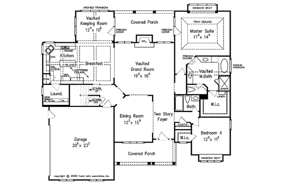Floor Plan - Main Floor for Traditional House Plan #927-874 - 4 bed, 3 bath