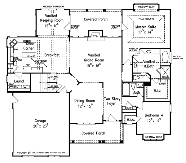 Architectural House Design - Traditional Floor Plan - Main Floor Plan #927-874