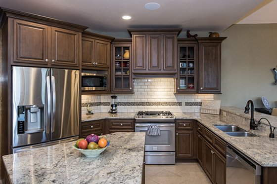 Interior - Kitchen for European House Plan #929-29 - 4 bed, 3 bath