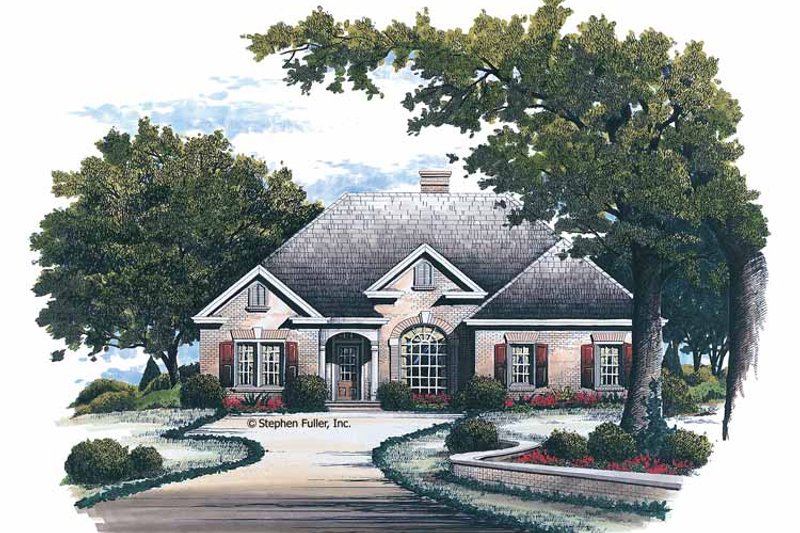 House Design - Traditional Exterior - Front Elevation Plan #429-116