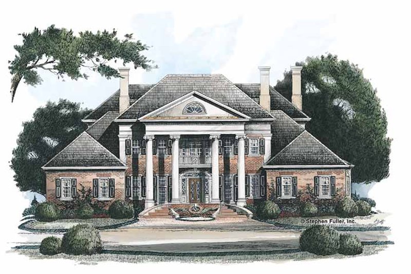 House Blueprint - Classical Exterior - Front Elevation Plan #429-144