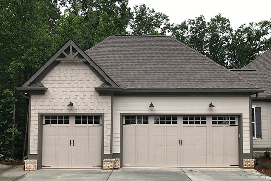 Exterior - Front Elevation 7 for Craftsman House Plan #437-76 - 4 bed, 3.5 bath