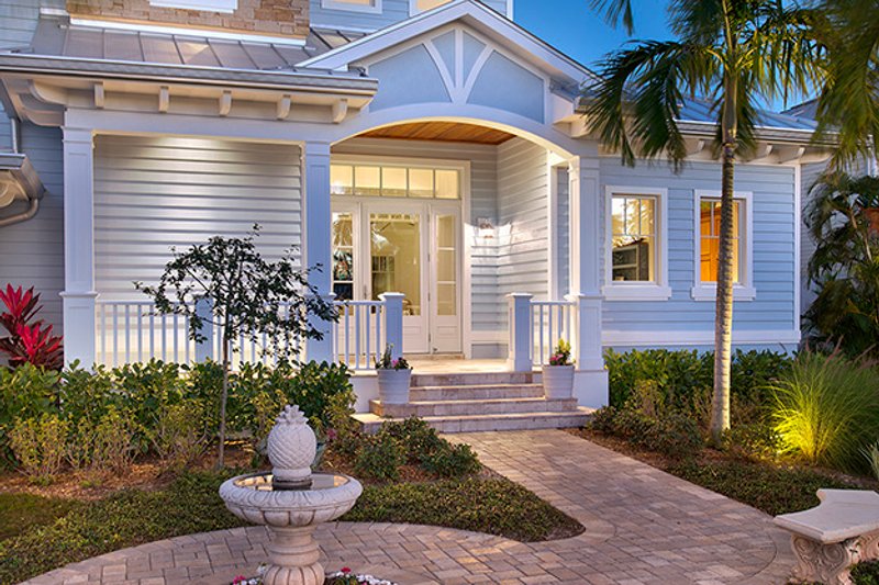 Architectural House Design - Exterior - Front Elevation 5 for Country House Plan #1017-168 - 3 bed, 3 bath