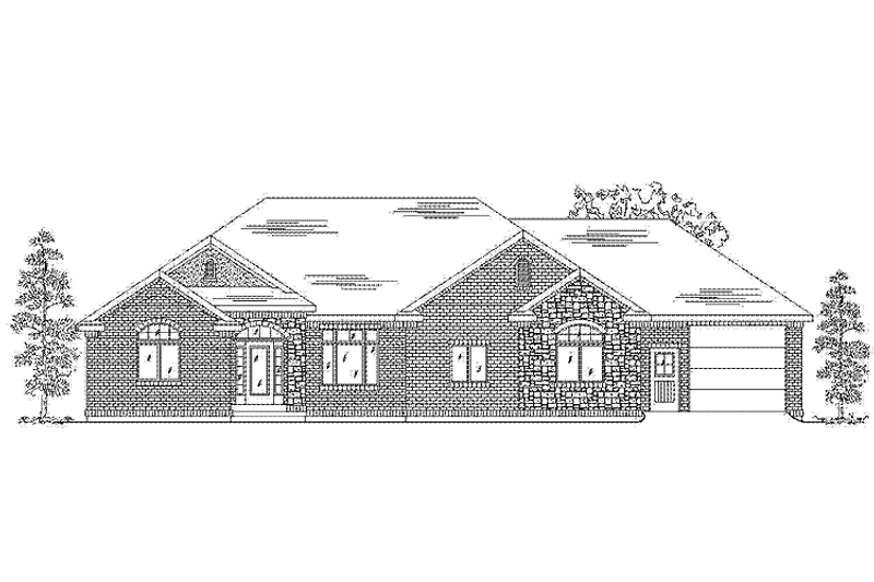 Dream House Plan - Traditional Exterior - Front Elevation Plan #945-111