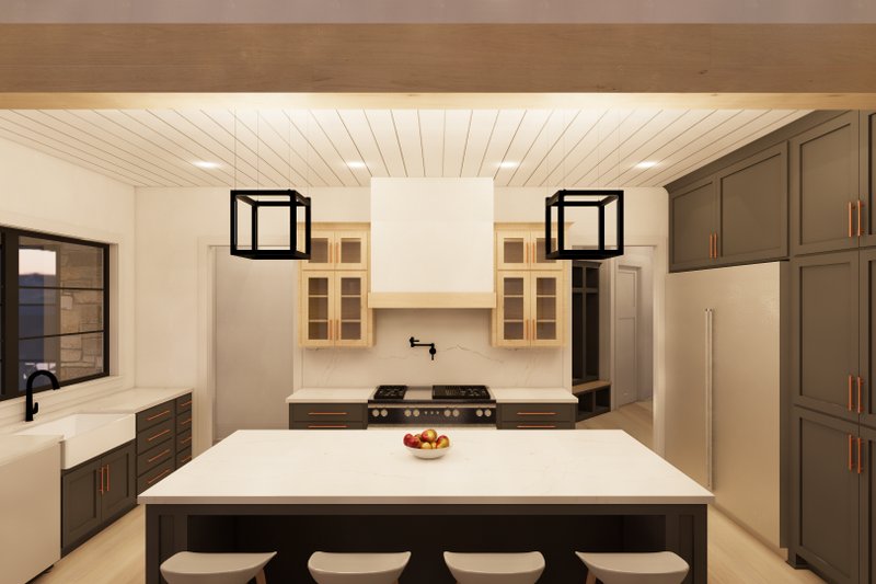 Dream House Plan - Interior - Kitchen 2 for Farmhouse House Plan #1096-40 - 4 bed, 4.5 bath