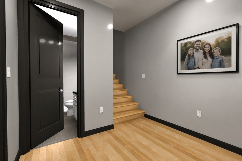 Architectural House Design - Interior - Entry 1 for Mediterranean House Plan #1060-494 - 1 bed, 2 bath