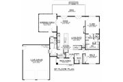 Prairie Style House Plan - 3 Beds 3 Baths 2512 Sq/Ft Plan #1064-169 