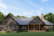 Farmhouse Style House Plan - 3 Beds 2 Baths 1876 Sq/Ft Plan #1117-21 Exterior 