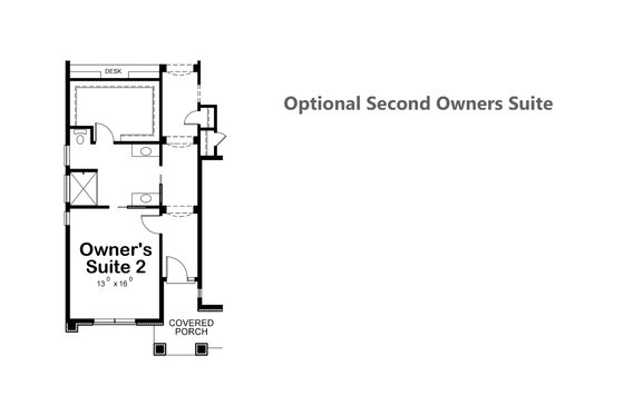 Optional Second Owner's Suite