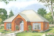 Country Style House Plan - 2 Beds 2.5 Baths 1256 Sq/Ft Plan #140-163 
