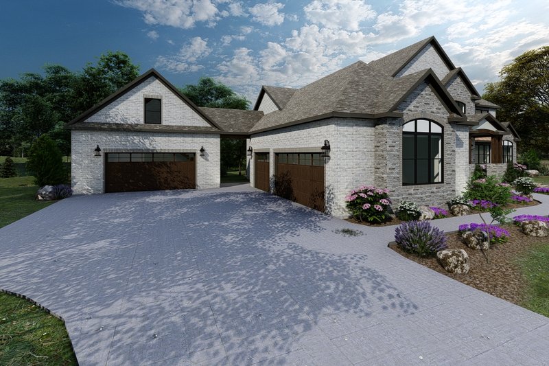 Home Plan - European Exterior - Front Elevation Plan #1089-11