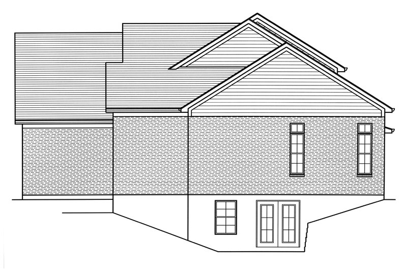 Home Plan - Exterior - Other Elevation 1 for Traditional House Plan #46-913 - 3 bed, 2.5 bath