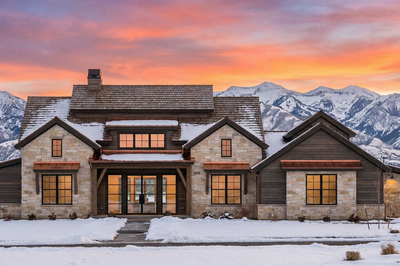 House Plan Design - Exterior - Front Elevation 3 for Country House Plan #1096-65 - 4 bed, 3.5 bath