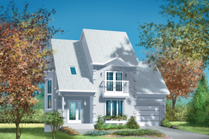 Traditional Exterior - Front Elevation Plan #25-2027