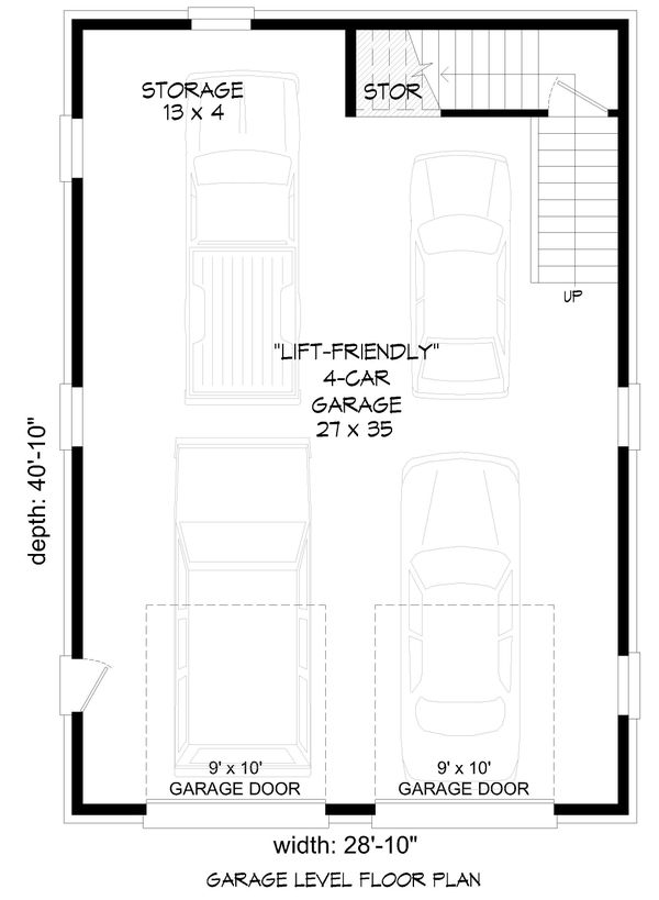 House Design - Country Floor Plan - Main Floor Plan #932-369