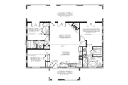 Cottage Style House Plan - 3 Beds 2 Baths 1407 Sq/Ft Plan #1061-10 