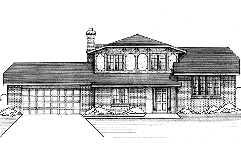 Dream House Plan - Exterior - Front Elevation 3 for Craftsman House Plan #51-694 - 3 bed, 2.5 bath