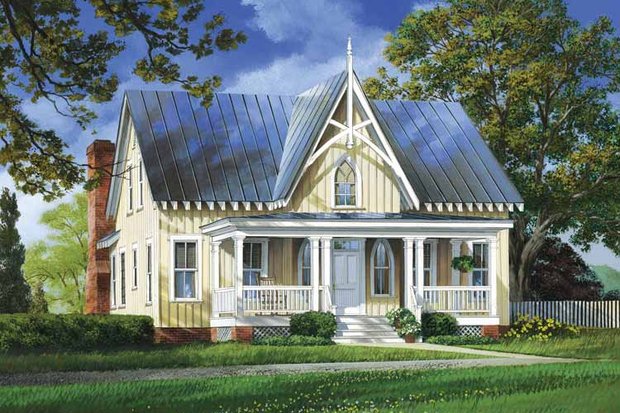 Gothic Revival Home Plans at Victorian Plans