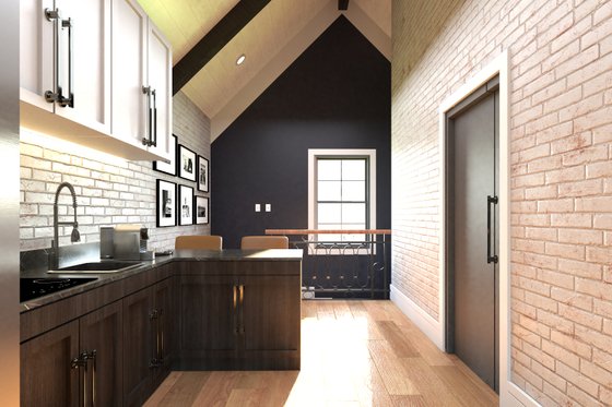 Interior - Kitchen 3 for Country House Plan #1064-308 - 1 bed, 1 bath