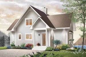 Country Exterior - Front Elevation Plan #23-2367
