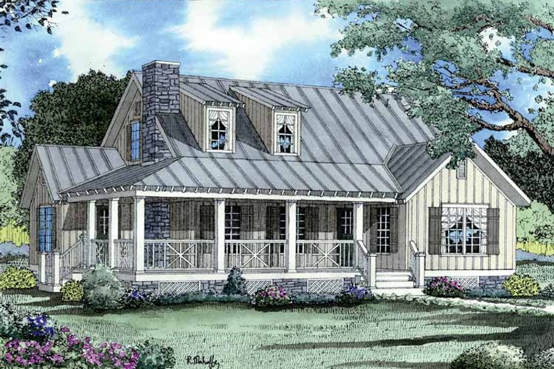 House Plan Design - Colonial Exterior - Front Elevation Plan #17-2884