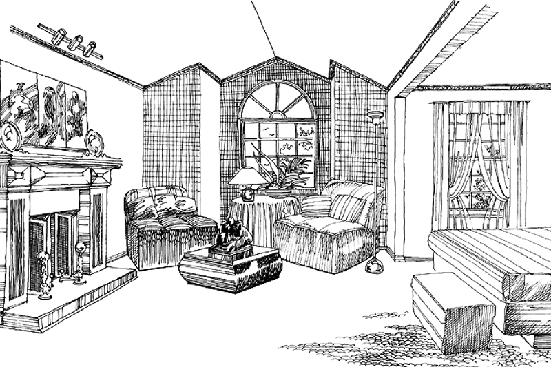 Dream House Plan - Interior - Master Bedroom for Contemporary House Plan #47-988 - 3 bed, 3.5 bath