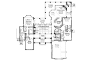 Adobe / Southwestern Style House Plan - 3 Beds 2 Baths 3353 Sq/Ft Plan #930-307 