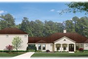 Mediterranean Style House Plan - 6 Beds 4 Baths 4005 Sq/Ft Plan #1058-81 