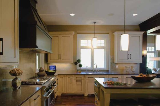 Interior - Kitchen 1 for European House Plan #928-180 - 3 bed, 3.5 bath