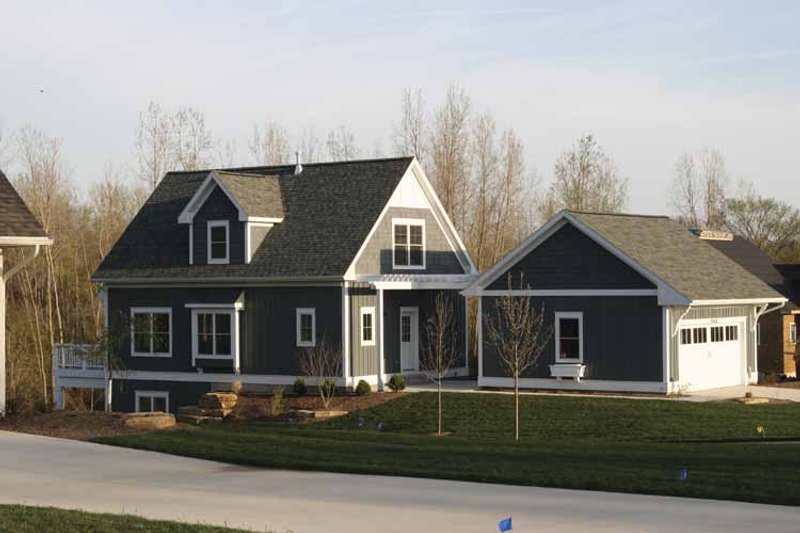 Home Plan - Exterior - Front Elevation 4 for Traditional House Plan #928-109 - 2 bed, 1.5 bath