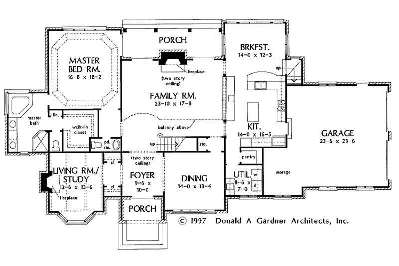 Dream House Plan - Floor Plan - Main Floor for Traditional House Plan #929-284 - 4 bed, 3.5 bath